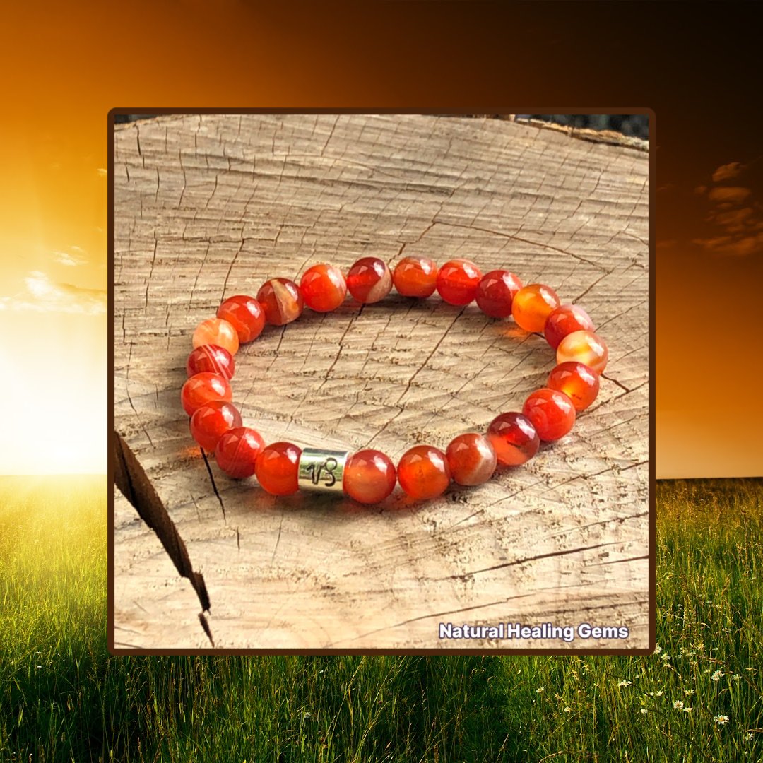 Red sale agate healing